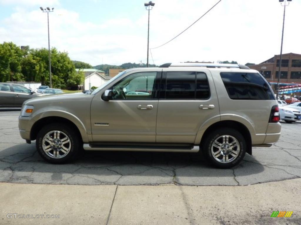 2006 Explorer Limited 4x4 - Pueblo Gold Metallic / Camel photo #6