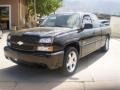 2005 Black Chevrolet Silverado 1500 SS Extended Cab 4x4  photo #2