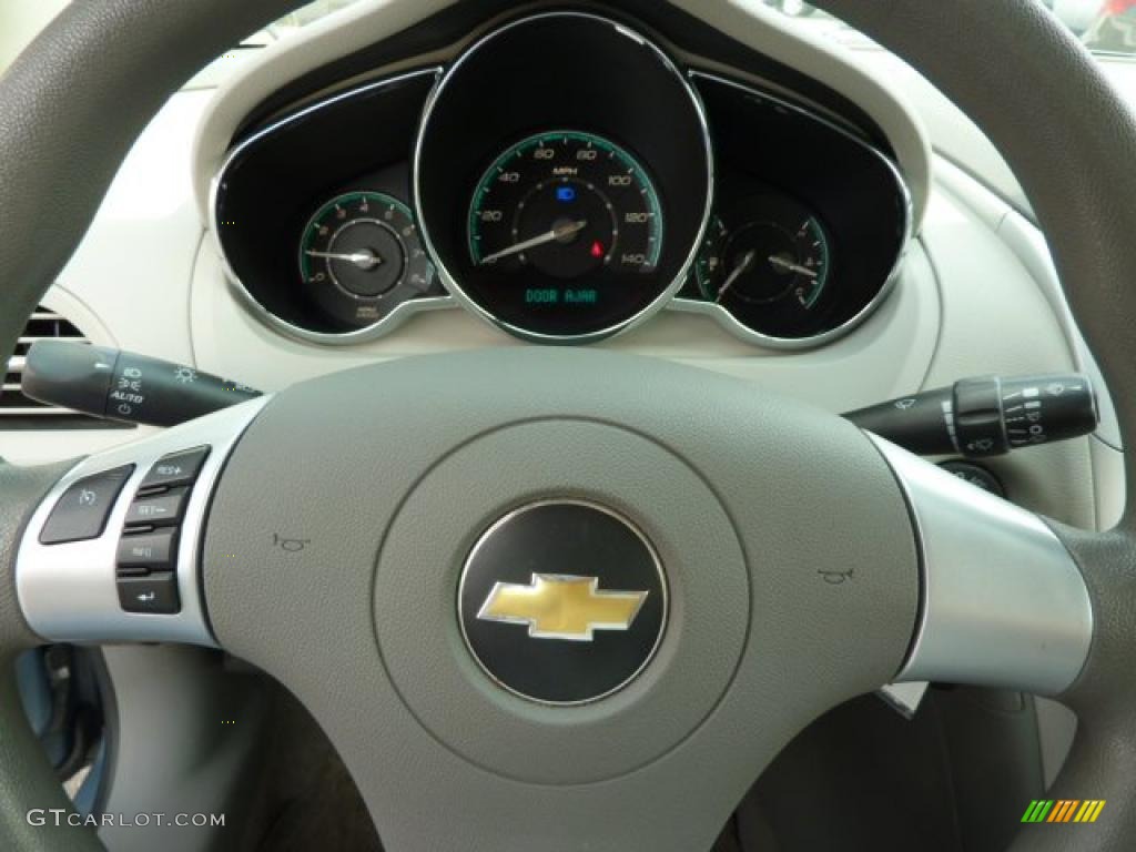 2008 Malibu LS Sedan - Golden Pewter Metallic / Titanium Gray photo #24