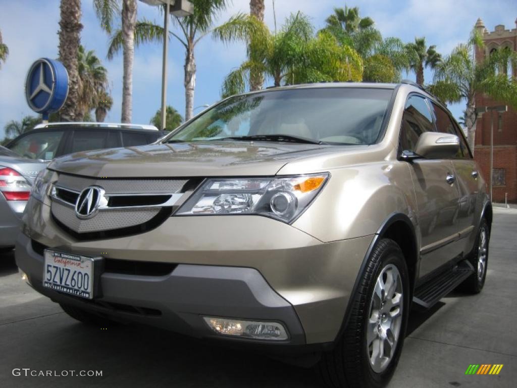 Desert Rock Metallic Acura MDX