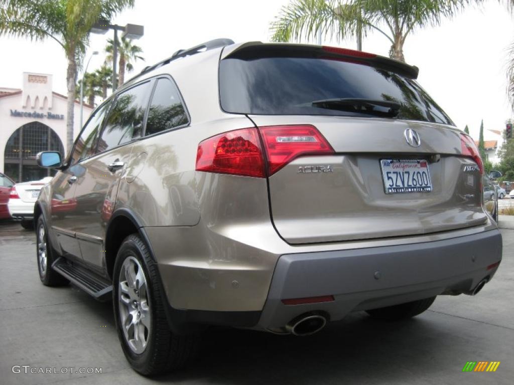 2007 MDX Technology - Desert Rock Metallic / Taupe photo #7