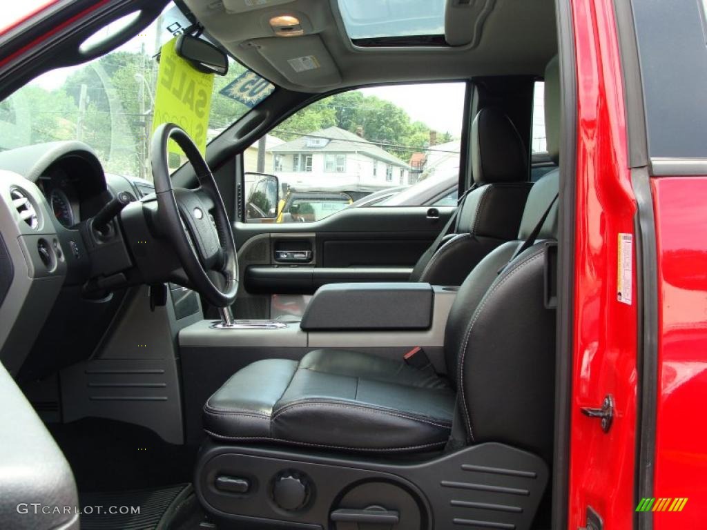 2005 F150 FX4 SuperCab 4x4 - Bright Red / Black photo #9