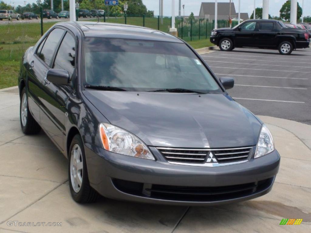 2006 Lancer SE - Graphite Gray Pearl / Black photo #14