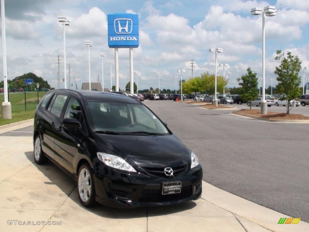 2008 MAZDA5 Sport - Brilliant Black / Black photo #2