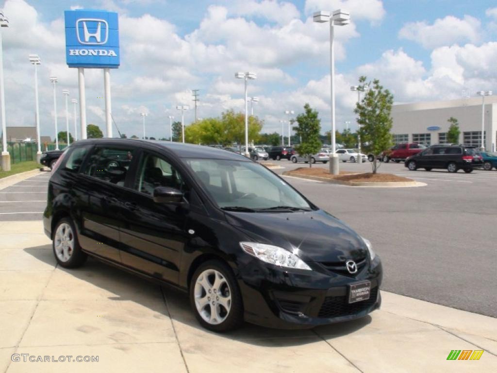 2008 MAZDA5 Sport - Brilliant Black / Black photo #3