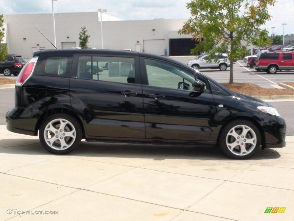 2008 MAZDA5 Sport - Brilliant Black / Black photo #5