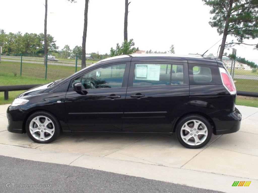 2008 MAZDA5 Sport - Brilliant Black / Black photo #10