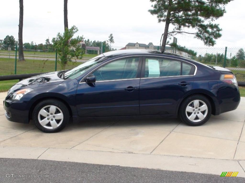 2007 Altima 2.5 S - Majestic Blue Metallic / Frost photo #9