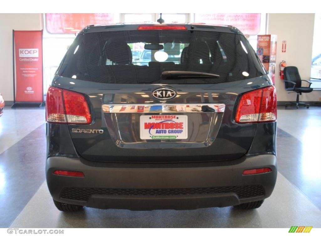 2011 Sorento LX - Pacific Blue / Gray photo #6