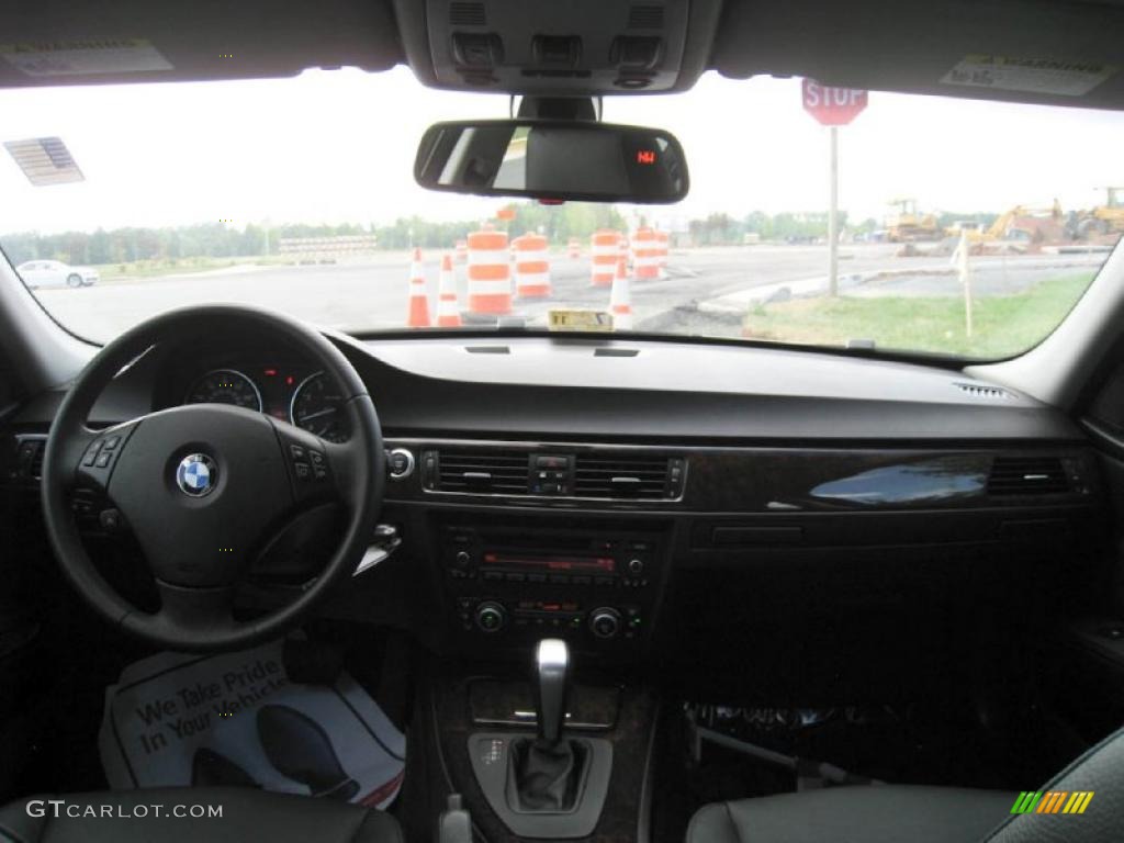 2008 3 Series 328xi Sedan - Titanium Silver Metallic / Black photo #11