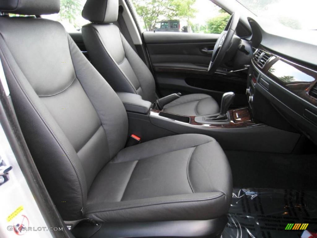 2008 3 Series 328xi Sedan - Titanium Silver Metallic / Black photo #13