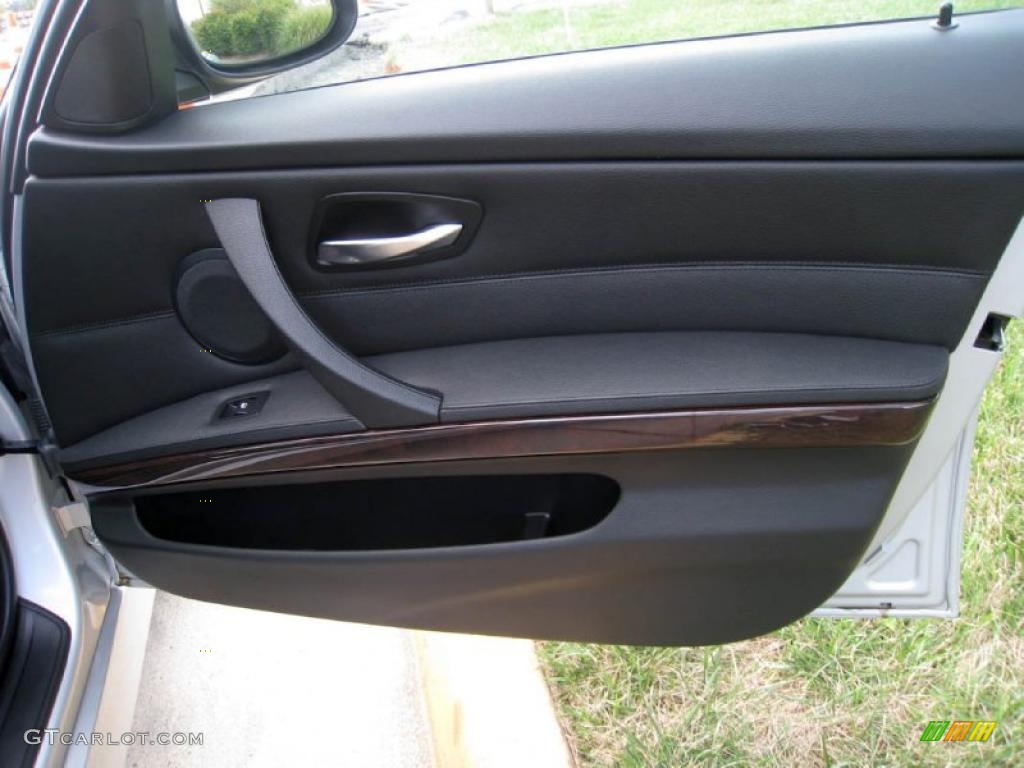 2008 3 Series 328xi Sedan - Titanium Silver Metallic / Black photo #25