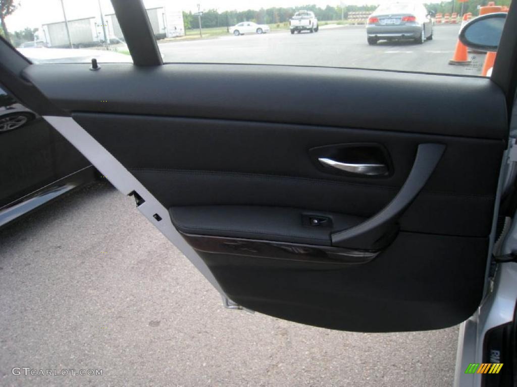 2008 3 Series 328xi Sedan - Titanium Silver Metallic / Black photo #27