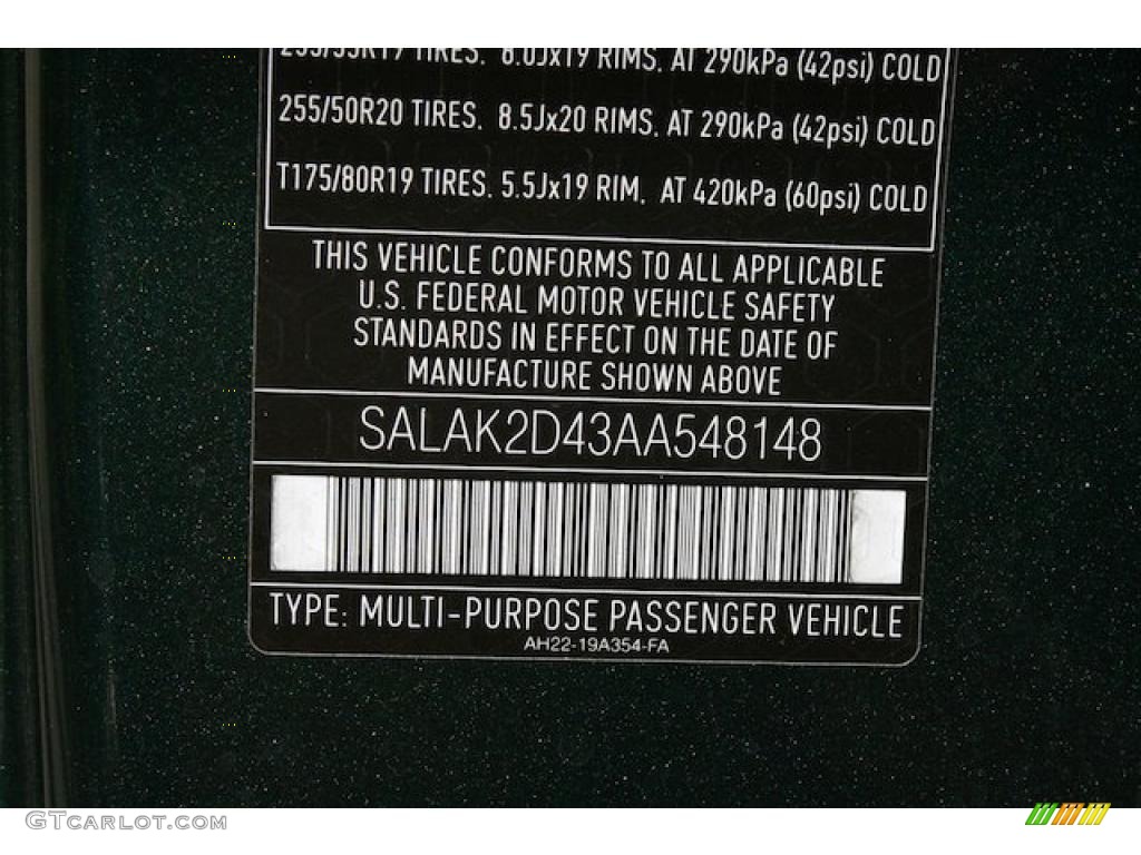2010 LR4 HSE Lux - Galway Green / Almond/Arabica photo #24