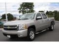 2007 Silver Birch Metallic Chevrolet Silverado 1500 LTZ Crew Cab 4x4  photo #5