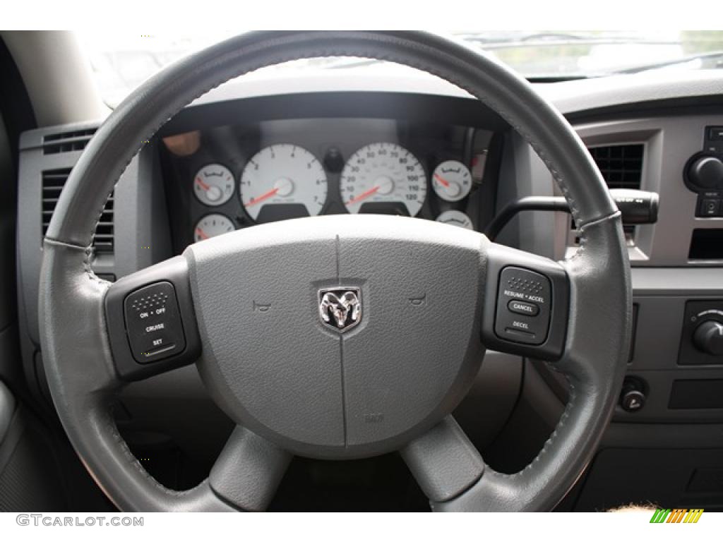 2008 Ram 1500 Sport Quad Cab 4x4 - Electric Blue Pearl / Medium Slate Gray photo #13