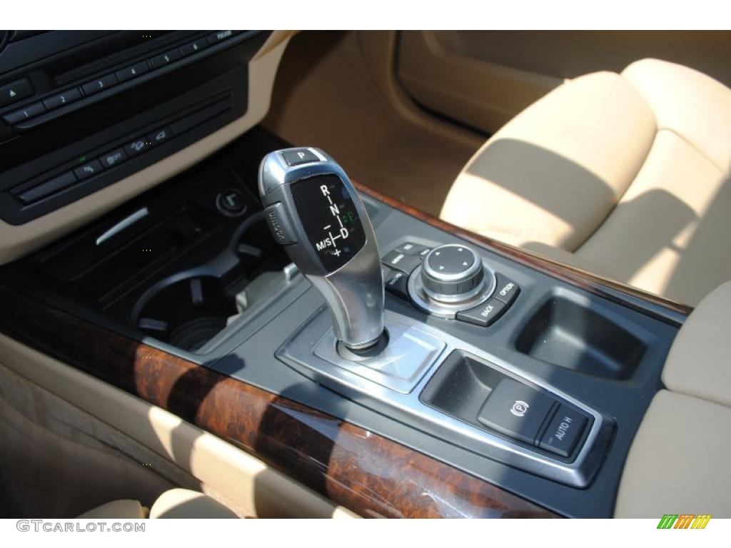 2010 X5 xDrive48i - Monaco Blue Metallic / Sand Beige photo #15