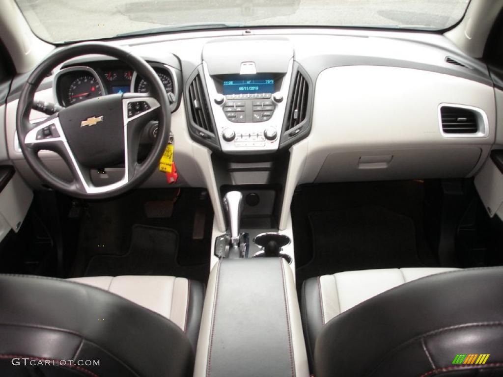 2010 Equinox LTZ AWD - Mocha Steel Metallic / Jet Black/Light Titanium photo #12