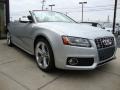 2011 Ice Silver Metallic Audi S5 3.0 TFSI quattro Cabriolet  photo #5