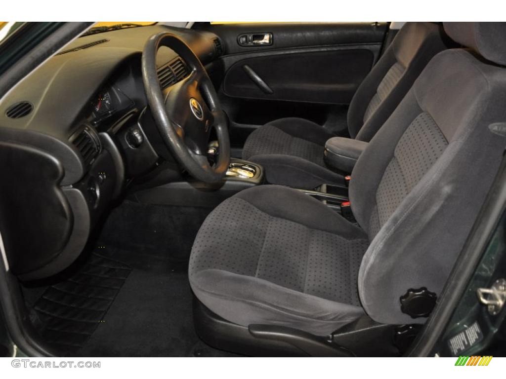 1999 Passat GLS Sedan - Royal Green Pearl / Black photo #13