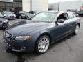 2011 Meteor Grey Pearl Effect Audi A5 2.0T quattro Coupe  photo #2