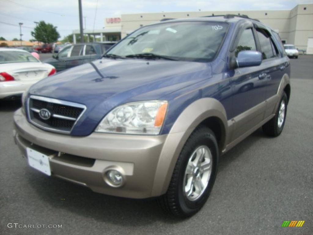 Spark Blue Metallic Kia Sorento