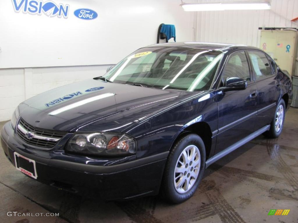 2002 Impala  - Navy Blue Metallic / Neutral photo #1
