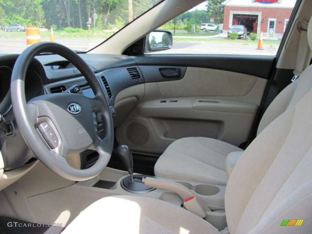 2009 Optima LX - Metal Bronze / Beige photo #22