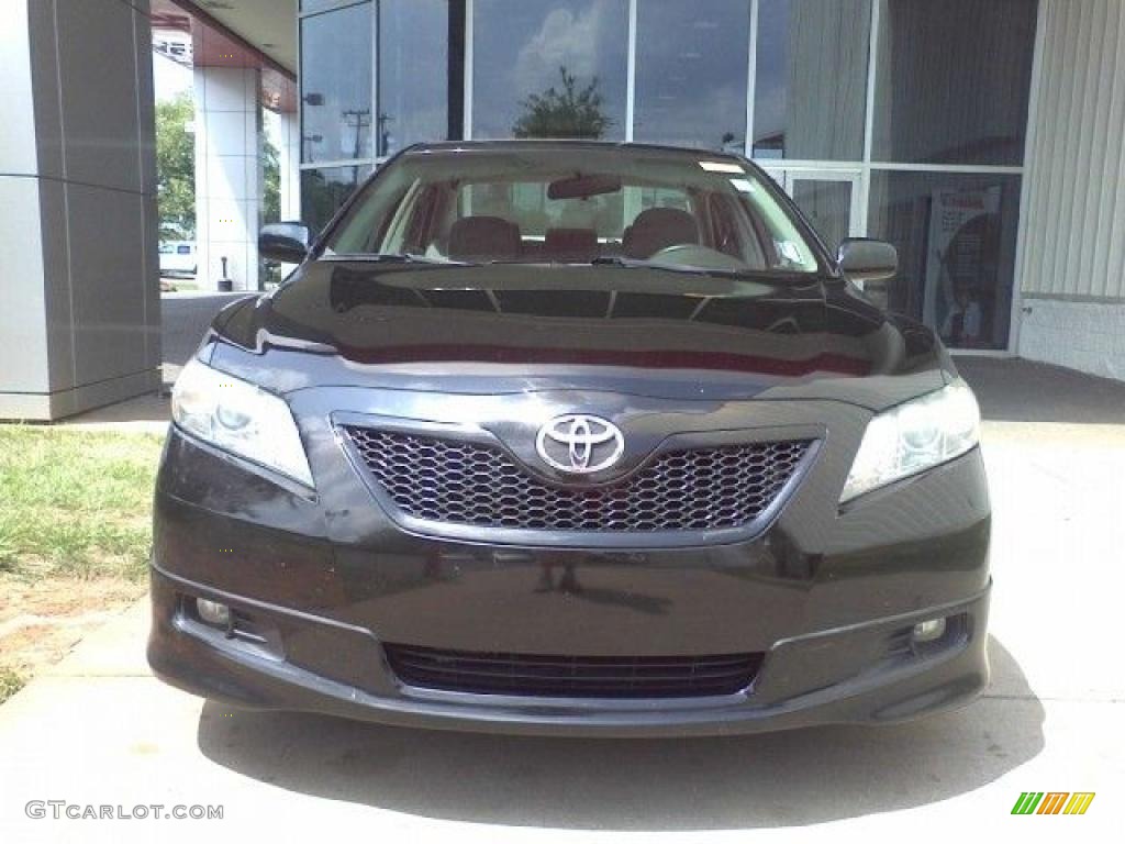 2007 Camry SE - Black / Ash photo #2