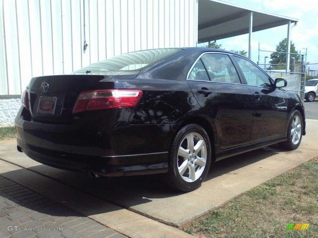 2007 Camry SE - Black / Ash photo #16