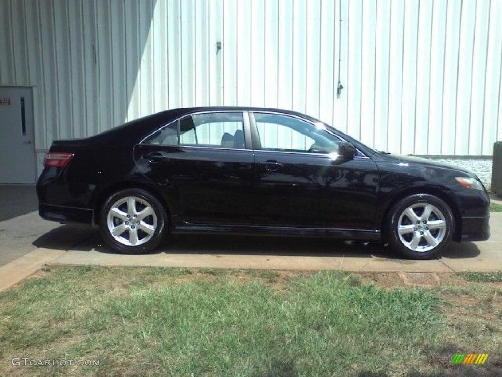2007 Camry SE - Black / Ash photo #17