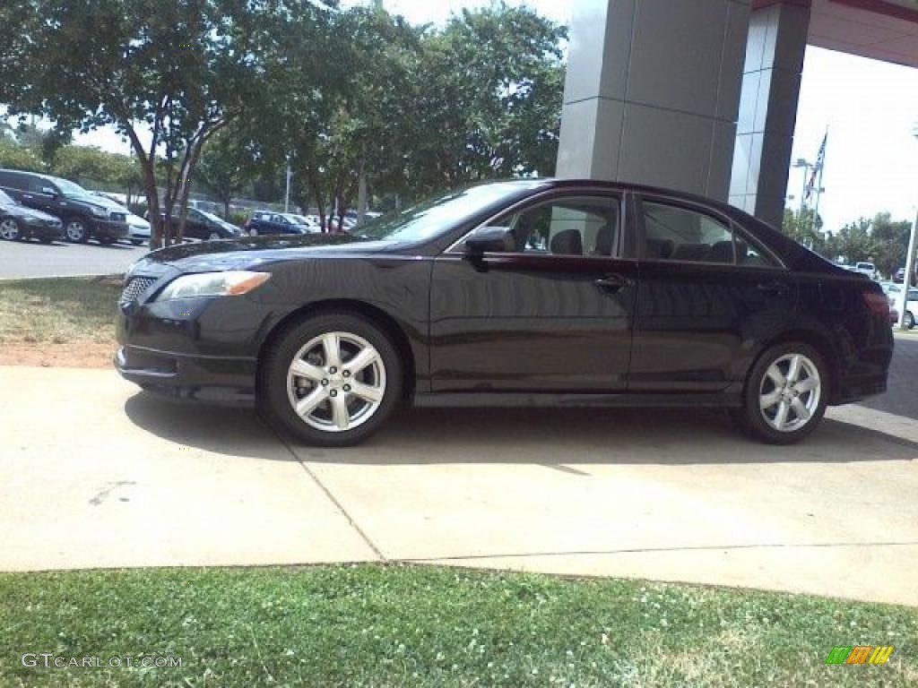 2007 Camry SE - Black / Ash photo #18