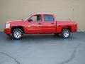 2010 Victory Red Chevrolet Silverado 1500 LT Crew Cab  photo #1