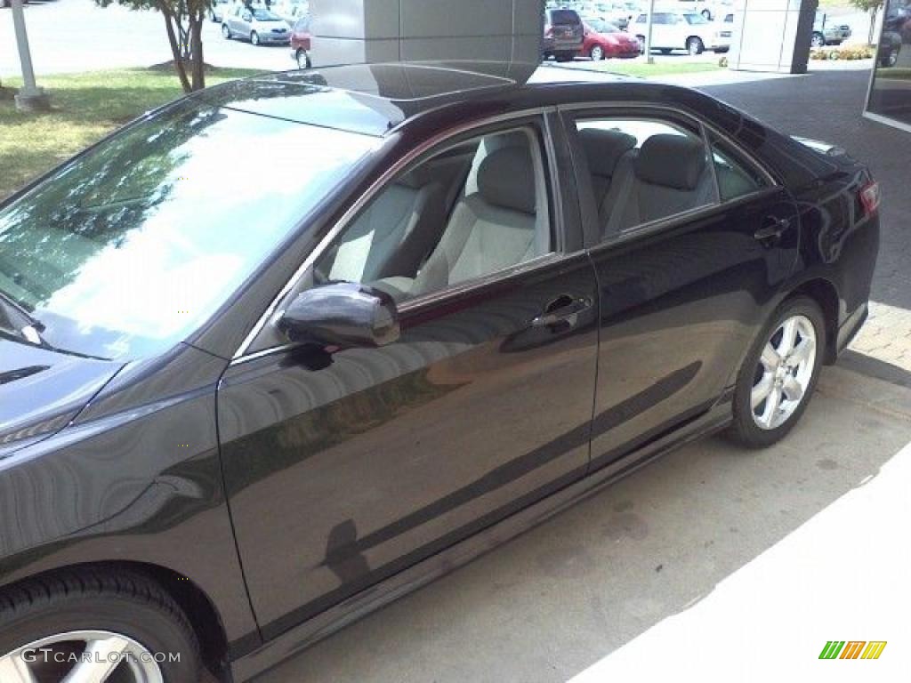 2007 Camry SE - Black / Ash photo #20