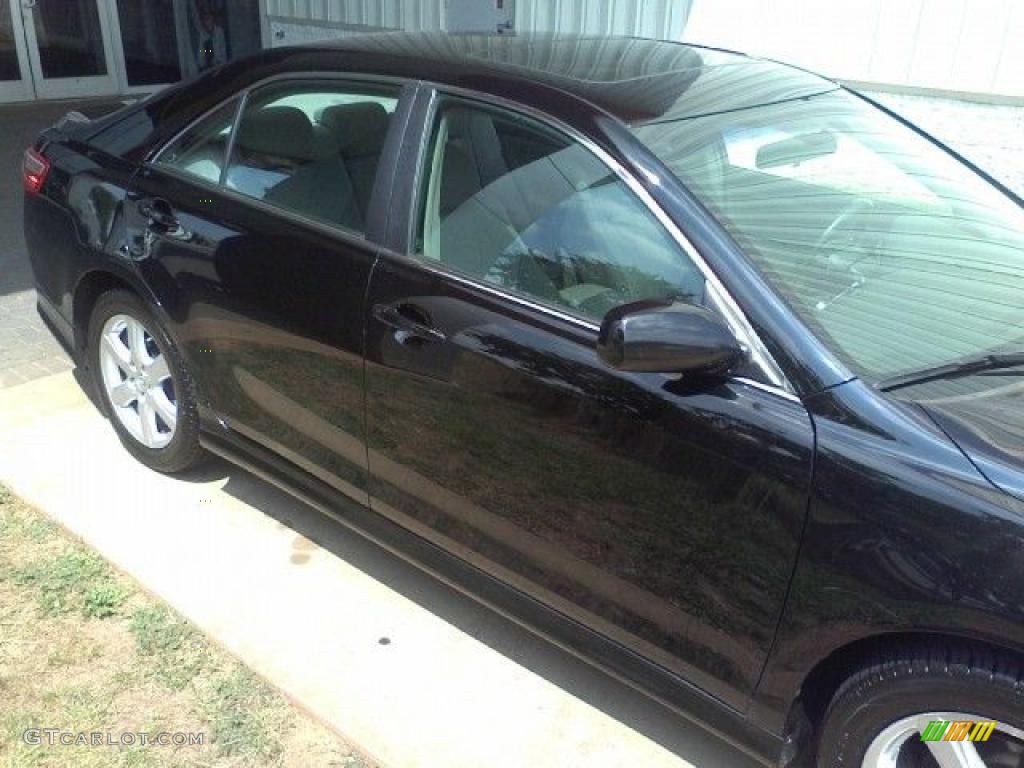 2007 Camry SE - Black / Ash photo #21