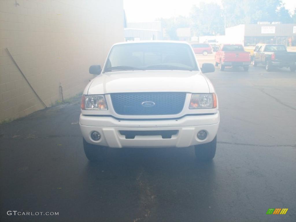 2002 Ranger Edge SuperCab - Oxford White / Medium Prairie Tan photo #3