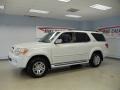 2007 Arctic Frost Pearl Toyota Sequoia Limited  photo #3