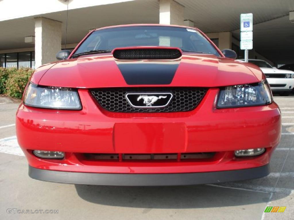 1999 Mustang GT Coupe - Rio Red / Light Graphite photo #8