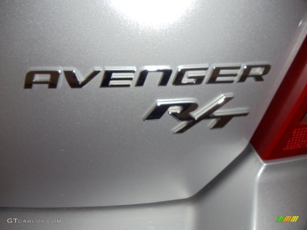 2009 Avenger R/T - Bright Silver Metallic / Dark Slate Gray photo #5