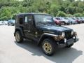 2006 Black Jeep Wrangler Sport 4x4 Golden Eagle  photo #5