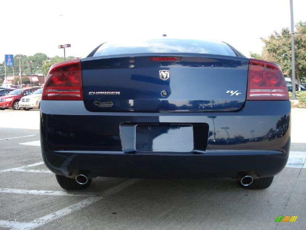 2006 Charger R/T - Midnight Blue Pearl / Dark Slate Gray/Light Graystone photo #4