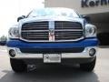 2007 Electric Blue Pearl Dodge Ram 1500 Big Horn Edition Quad Cab 4x4  photo #8