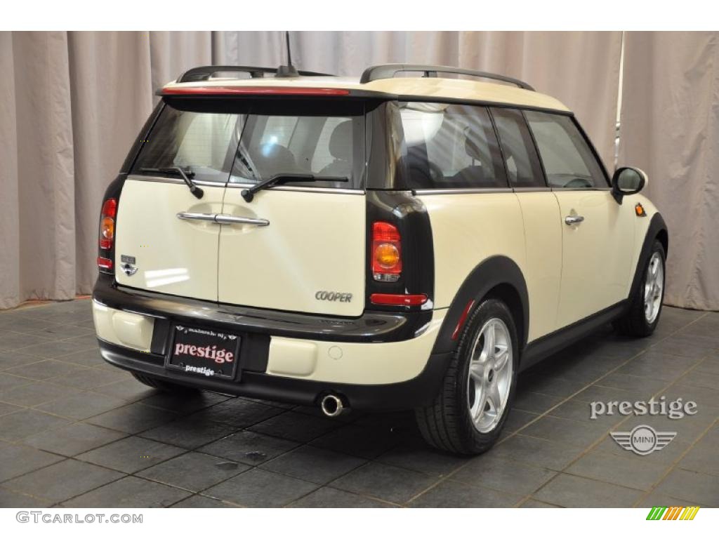 2010 Cooper Clubman - Pepper White / Lounge Carbon Black Leather photo #2
