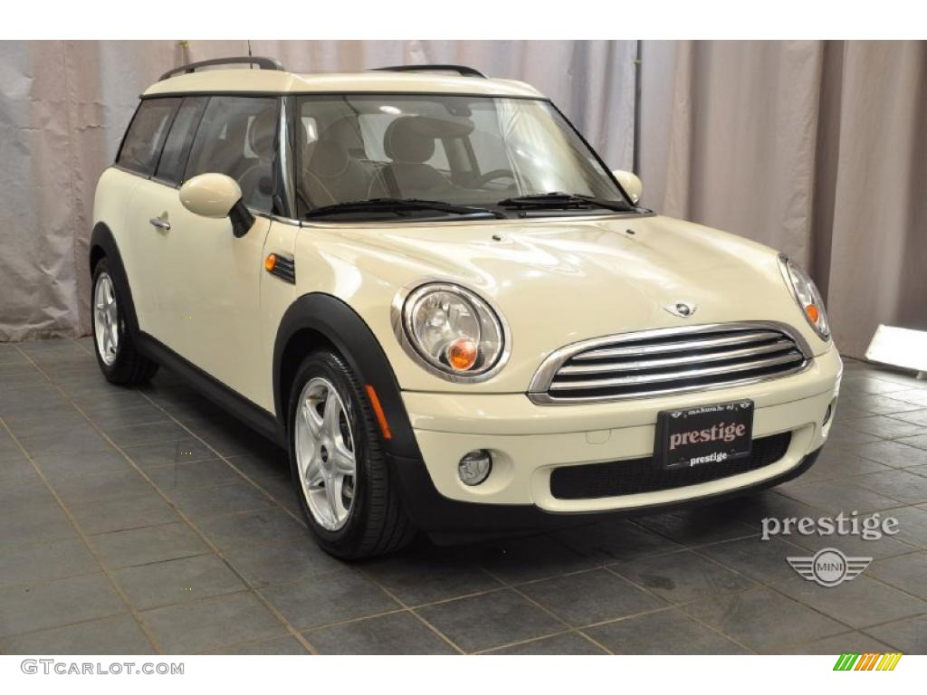 2010 Cooper Clubman - Pepper White / Lounge Carbon Black Leather photo #7