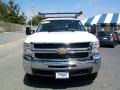 Summit White - Silverado 3500HD Work Truck Extended Cab 4x4 Chassis Photo No. 2