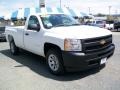 2010 Summit White Chevrolet Silverado 1500 Regular Cab  photo #1