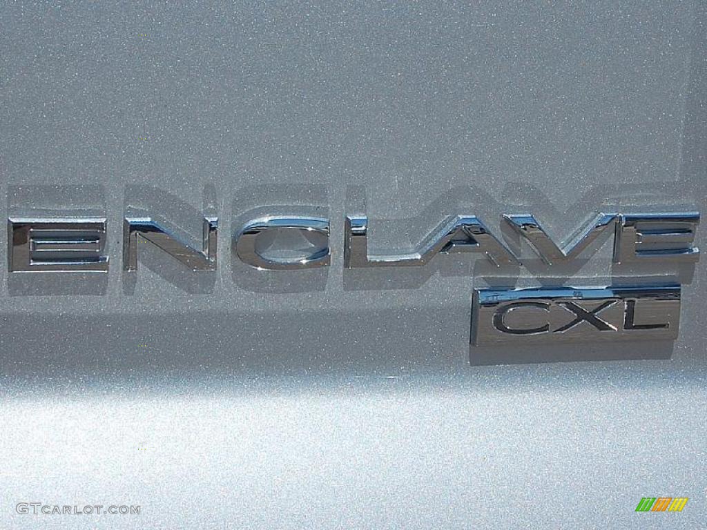 2010 Enclave CXL AWD - Quicksilver Metallic / Ebony/Ebony photo #9