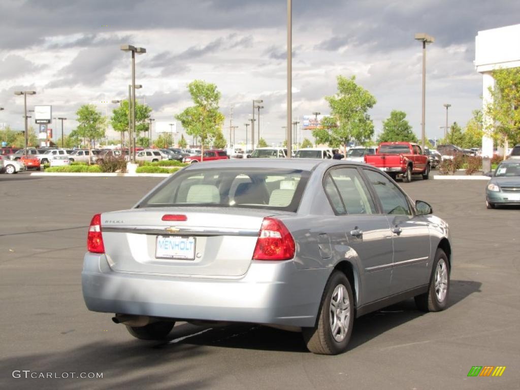 2007 Malibu LS Sedan - Golden Pewter Metallic / Titanium Gray photo #3