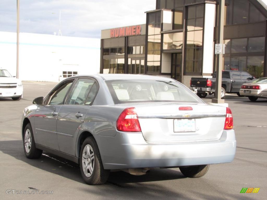 2007 Malibu LS Sedan - Golden Pewter Metallic / Titanium Gray photo #11