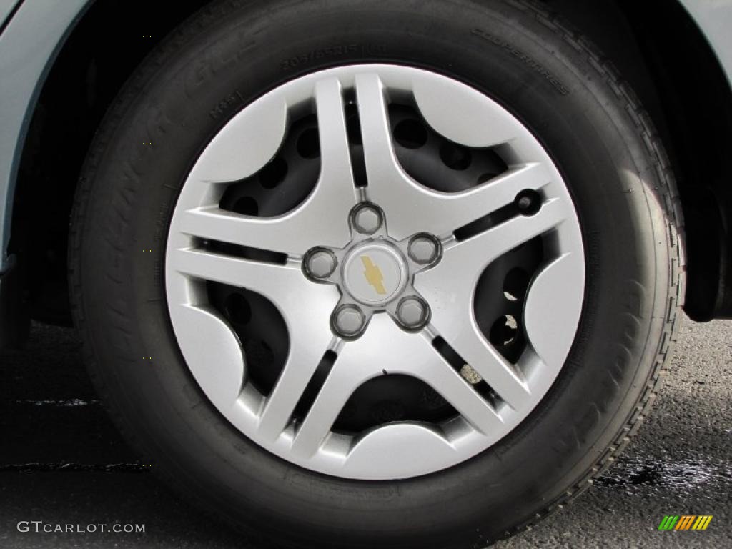 2007 Malibu LS Sedan - Golden Pewter Metallic / Titanium Gray photo #13